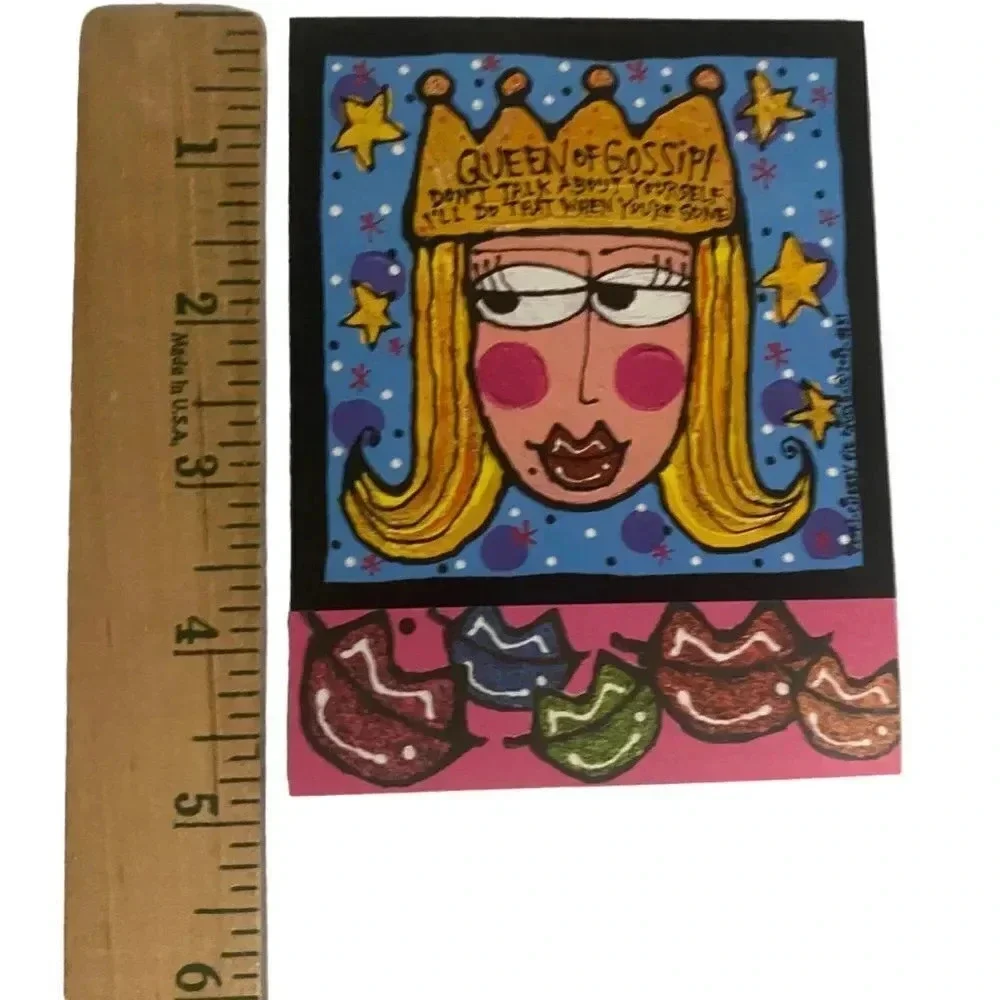 JUST FOR FUN Greeting Cards Blonde Queen Princess Leanin' Tree Lori Wiseman NOS‎